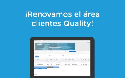 Renovamos el área de clientes Quality